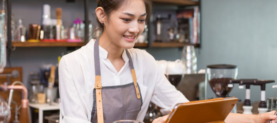 small-business-owner-creates-her-seo-strategy