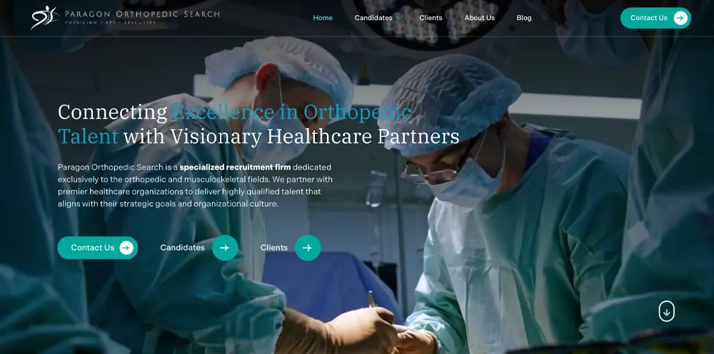 Paragon Orthopedic Search